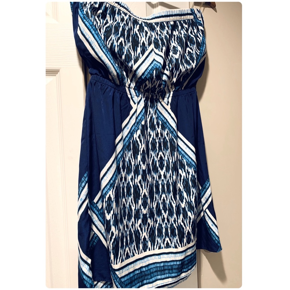 Express strapless mini dress